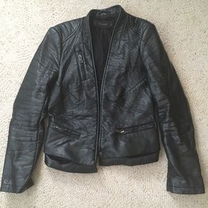 ZARA BASIC Motorcycle jacket